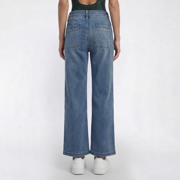 Womens Royalty Wide Leg Trouser Denim Jeans alternate view